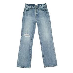 Pistola Cassie Straight Leg Button Fly Jeans